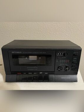 Optimus SCT-86 Stereo Cassette Tape Deck
